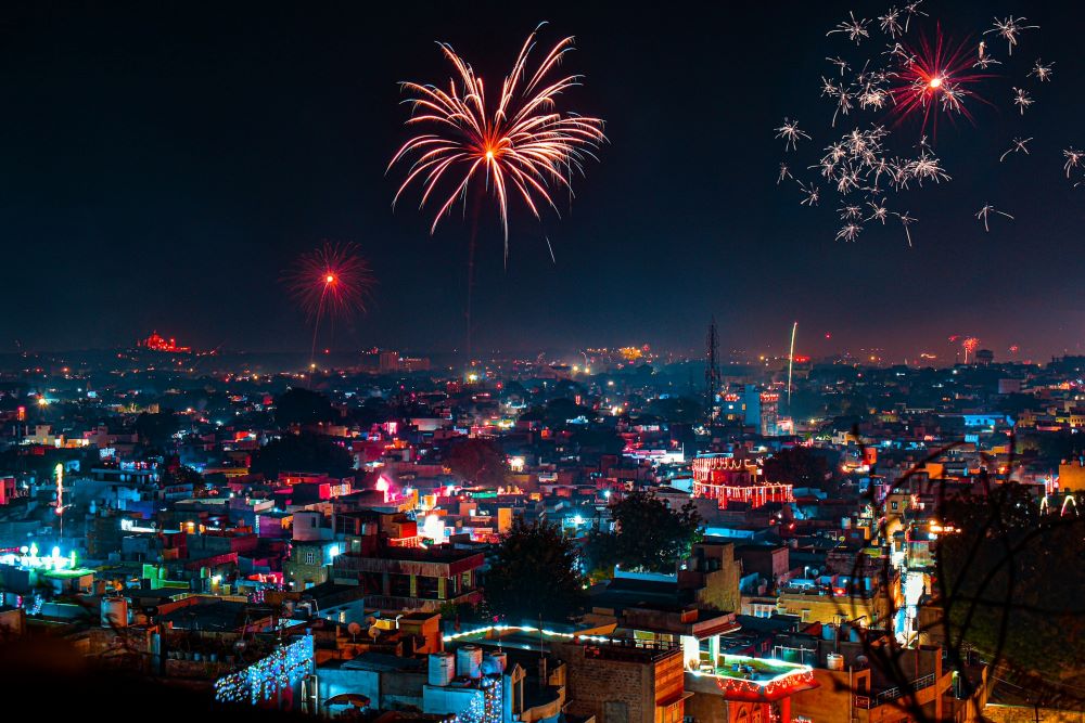 문화 축제 인도 디할리